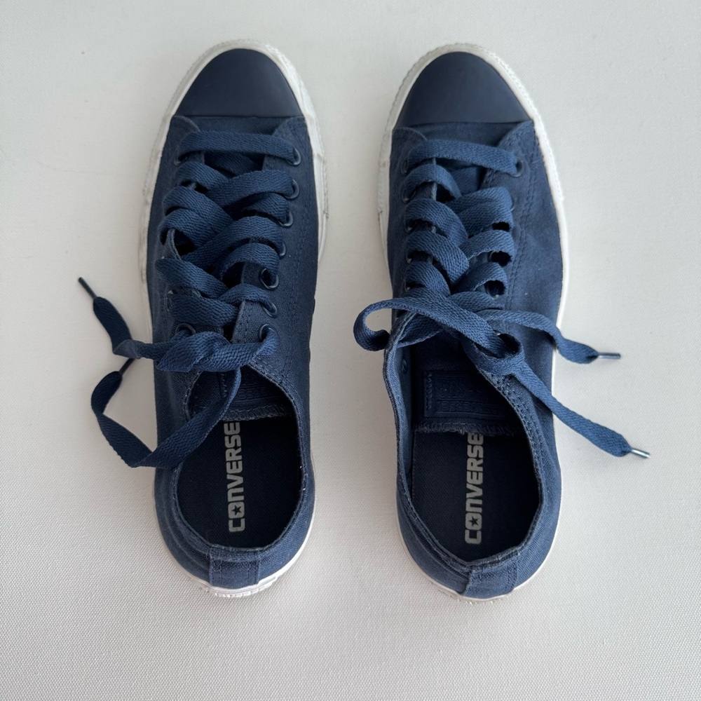 Converse All Star Sneakers Denim Blue Sz 9